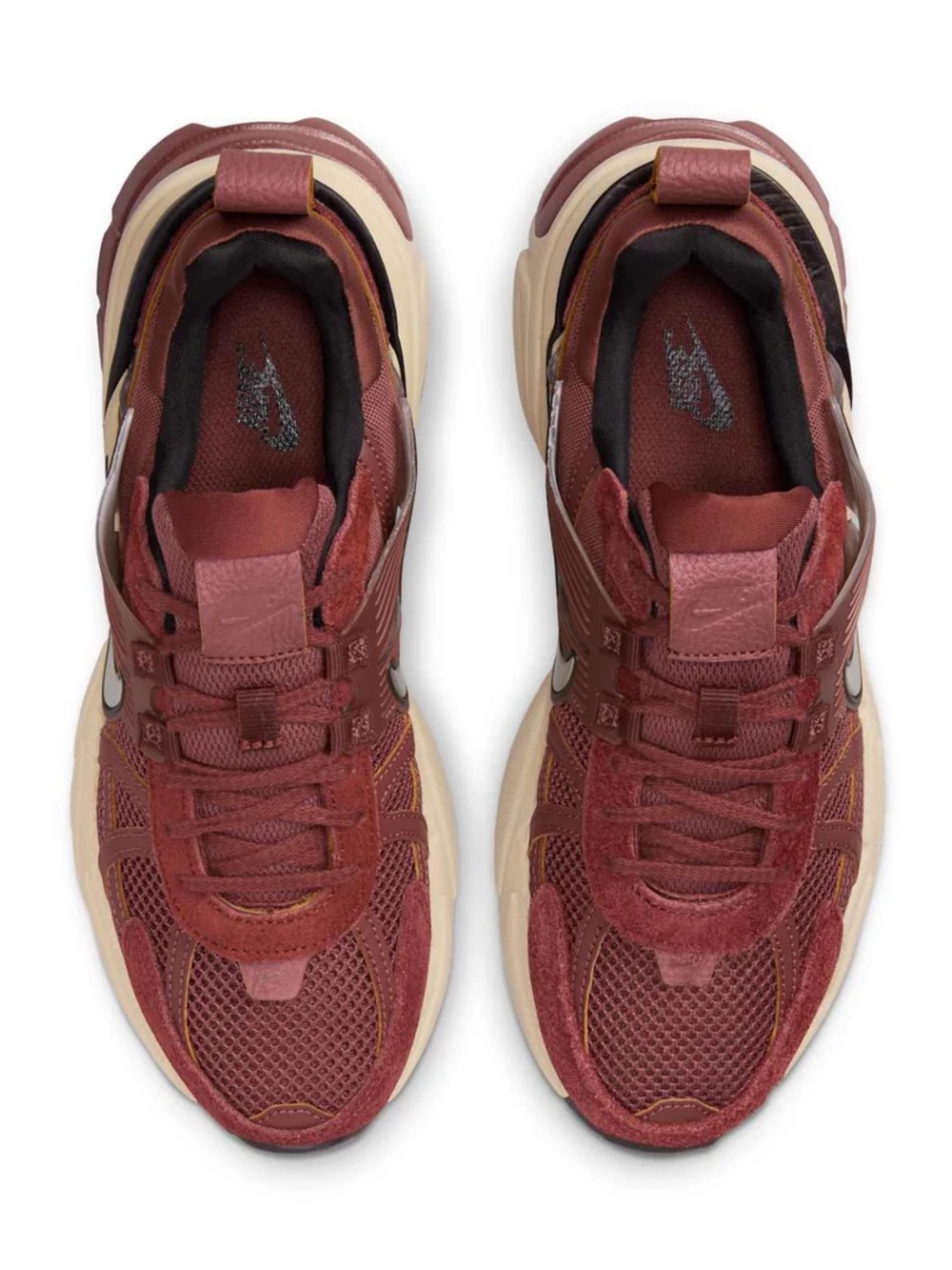 Nike (WMNS) V2K Run 'Red Sepia Dark Pony' - Picture 4 of 6